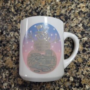 VTG Denny's Heat-Activated/Color-Changing Snowman Mug